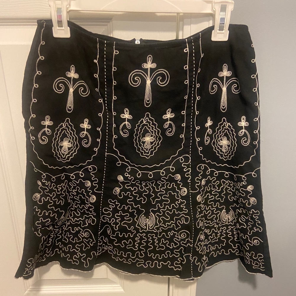 Heart Soul Junior’s black design skirt size 11 EUC